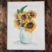 Framed Sunflowers